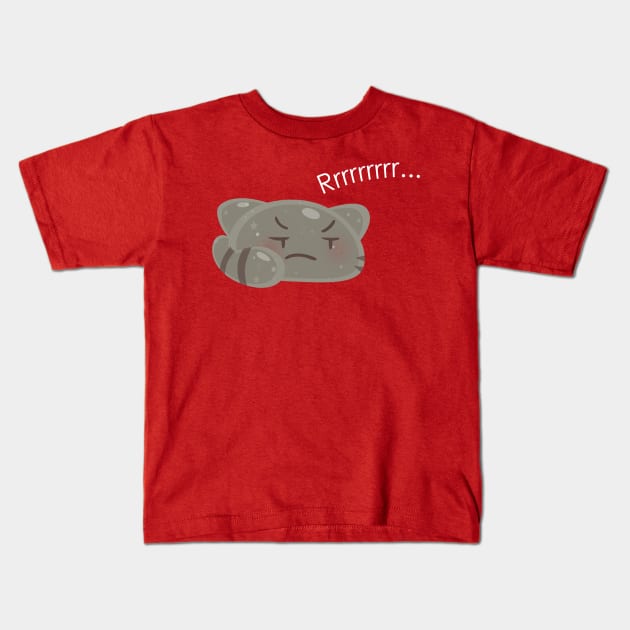 Tabby Slime Grrr Kids T-Shirt by AeroHail